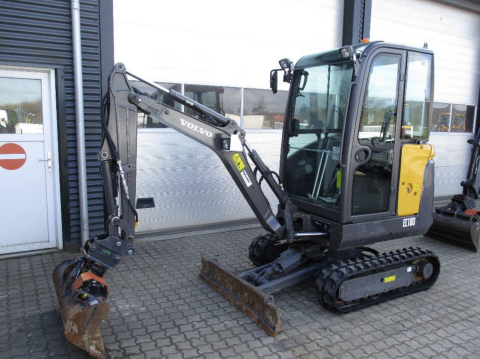 Billede af Leje af MINIGRAVER VOLVO EC 18 D