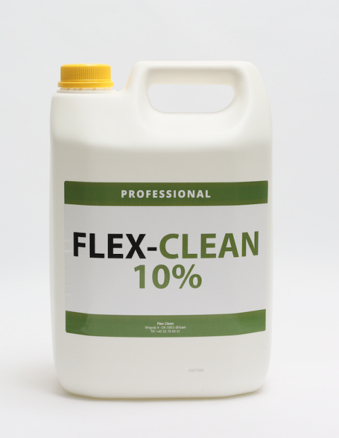 Flex Clean 10% - (5 liter koncentrat)