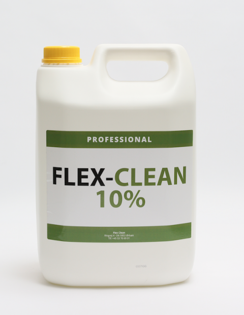 Se Flex Clean 10% - (10 liter koncentrat) hos Skadedyrs Fri