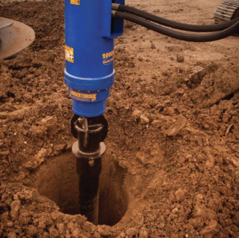 Billede af LEJE AF HYDRAULISK JORDBOR