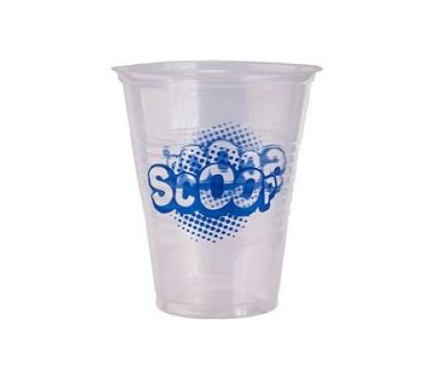 Billede af Scoop 300ml plastik glas ( 50 stk )