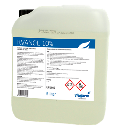 Kvanol 10% - (5 liter koncentrat)