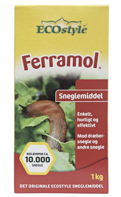 Billede af Ecostyle sneglebekæmpelse SnegleFri Ferramol 1 kg