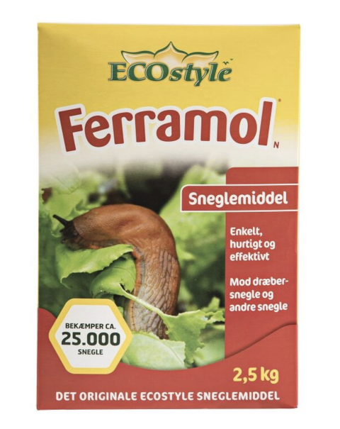 Billede af Ecostyle sneglebekæmpelse SnegleFri Ferramol 2,5 kg