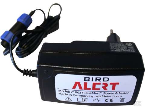 Indendørs oplader for BirdAlert
