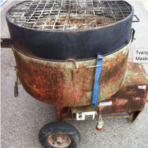 Leje Af Tvangsblander 300 Liter